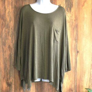 Mossimo Supply Co. Olive Green Women's Top